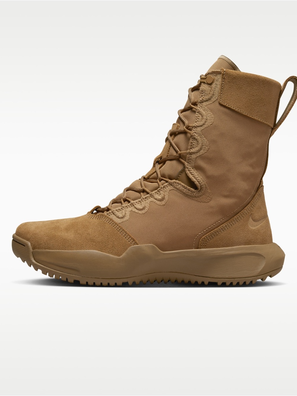 Nike Brown High-Top Tactical Boot
